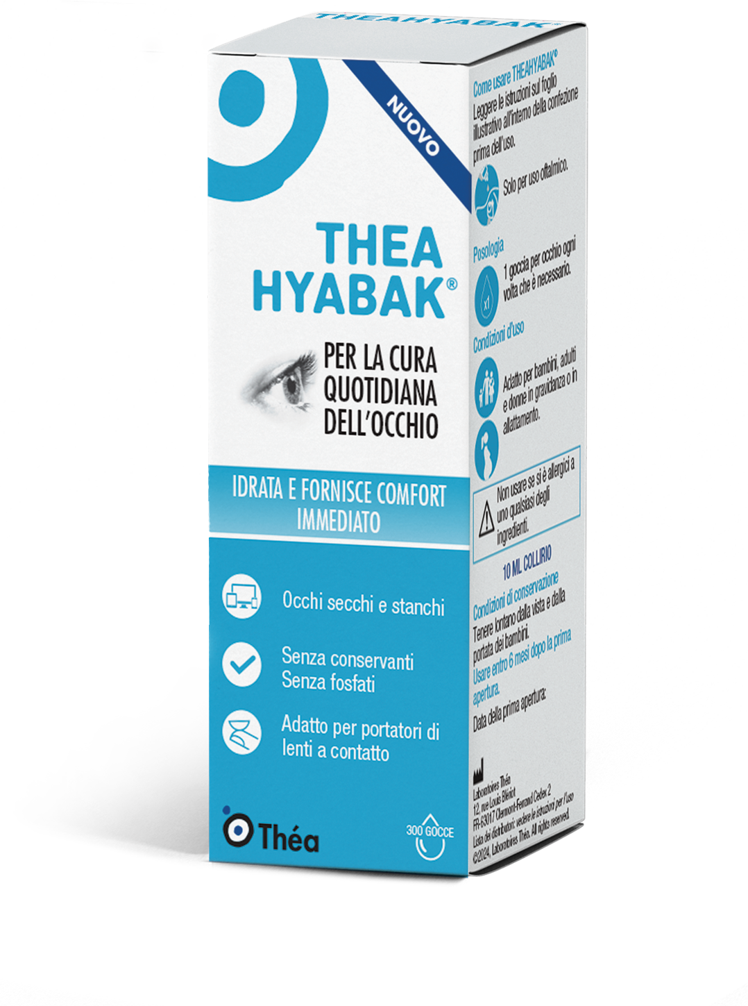 Theapharma Theahyabak Soluzione Oftalmica 10 Ml
