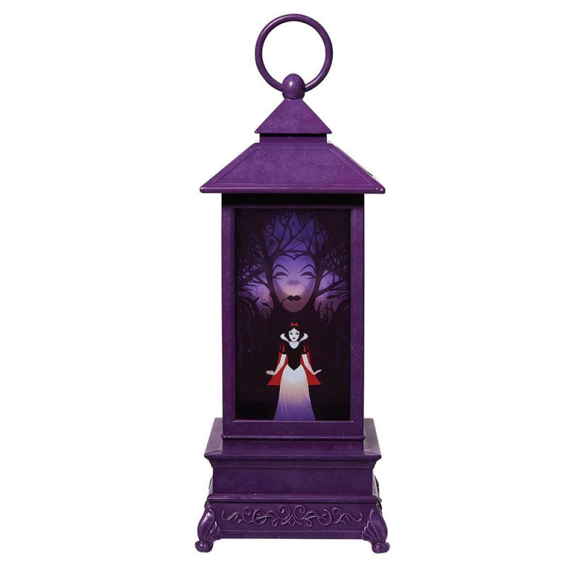 Enesco Disney Sneeuwwitje Glitterlantaarn Paars