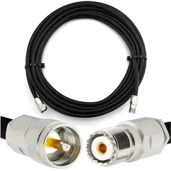 Rangeful PL259 to SO239 30m RG214U Coaxial Cable, Antennenkabel