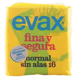Evax Fina & Segura Normal Damenbinden Mit 16 Einheiten