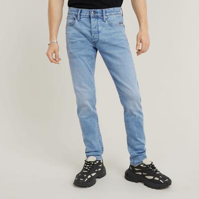 G-STAR "3301 Slim" mit toller Waschung und Elasthan