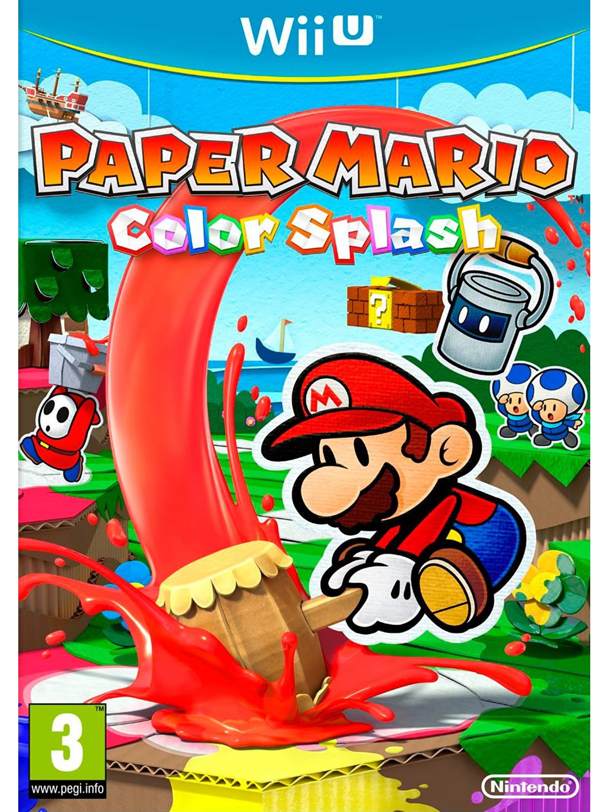 Paper Mario: Color Splash - Nintendo Wii U - Action/Abenteuer - PEGI 3