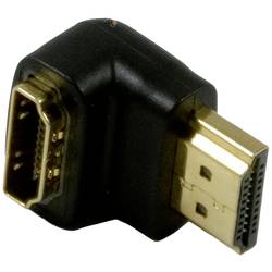 Lyndahl LKHA013 HDMI Adapter [1x HDMI-Stecker - 1x HDMI-Stecker] Schwarz vergoldet