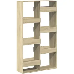 vidaXL Raumteiler Sonoma-Eiche 100x33x175 cm Holzwerkstoff
