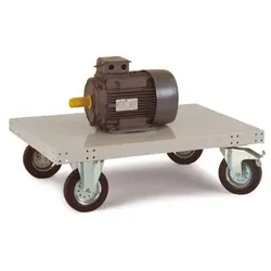 Manuflex, Transportwagen, TT0081.0001 Plattformwagen ohne Schiebebügel Stahlblech Traglast (200 kg)