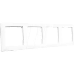 ION 80301414 - Abdeckrahmen 4-fach J1 Alpinweiß