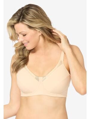 Plus Size Women's Cushioned Underwire Bra by Avenue Body in Toasted Almond (Size 38 B)
