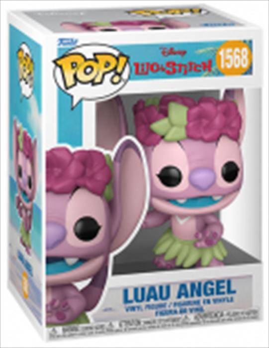 FUNKO Pop Disney Stitch Luau Angel 1568 86274-pop Disney Stitch Luau Angel 1