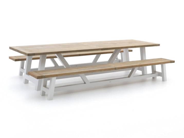Bellagio Bresimo 330 cm Picknick Sitzgruppe 3-teilig