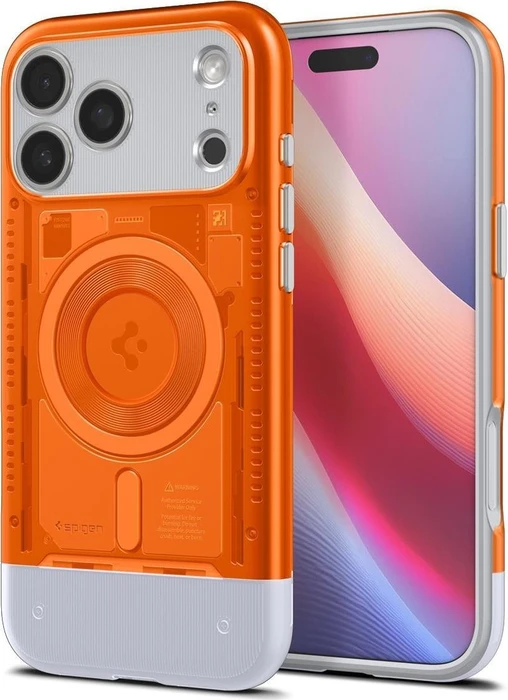 Spigen Classic C1 MagSafe Tangerine iPhone 17 Pro