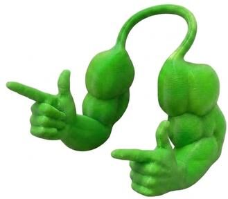 Shop Station Printed Muscle Arms For Cats And Small Dogs Hilarious Pet Halloween Costume Props & Funny Pet Costume Accessories green