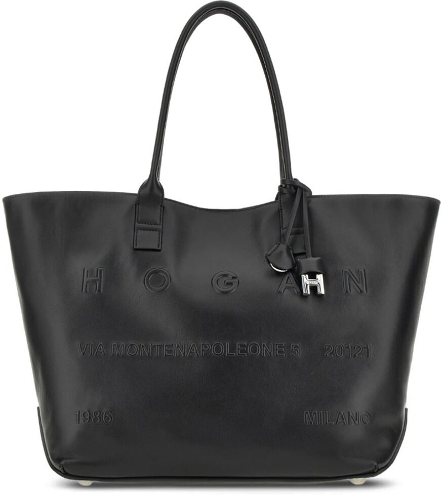 Hogan BORSA SHOPPING ADDRESS MEDIA donna nero KBW01TA3300TZPB999 TU