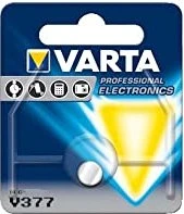 VARTA Spezialbatterie mit Silberoxid V377/SR66 - 1 Stück