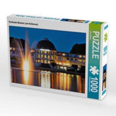 CALVENDO Puzzle Parkhotel Bremen (am Hollersee) | 1000 Teile Lege-Größe 64x48cm Foto-Puzzle für glückliche Stunden
