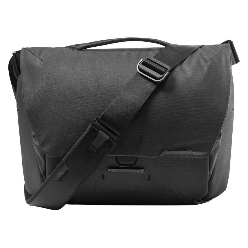 Peak Design Everyday Messenger 13L Kameratasche, schwarz (Kamera Schultertasche, 13 l) (BEDM-13-BK-3)
