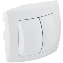 Geberit UP-Drücker für 2-Mengen-Spülung 240572111 zu Public WC, weiß-alpin