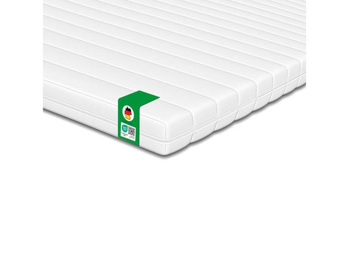 Schlaftroll Matratzentopper orthopädisch 100 x 190, Weiß, Rechteckig, 100x190 cm, Schlafzimmer, Matratzen, Topper