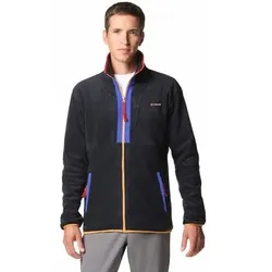 COLUMBIA Rollkragen Backbowl II Full Zip Fleece, Größe XXL in Schwarz Schwarz