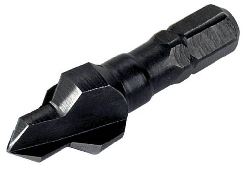 Wolfcraft 2548000 Bohrsenker 12mm Werkzeugstahl 1/4 (6.3 mm) 1St.
