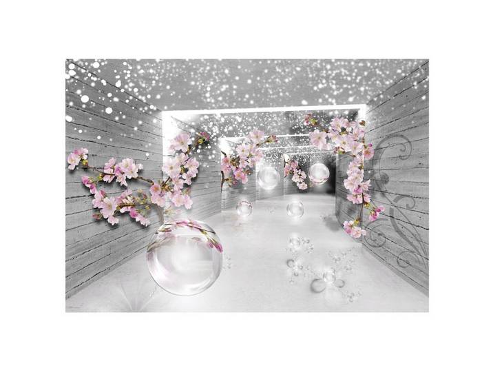 FOTOTAPETE 3D Effekt Blumen 250x175