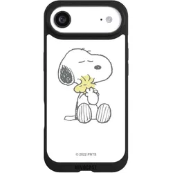 Nivocase Handyhülle für Apple iPhone Air Hülle NIVOpure Case Schwarz Liebe Peanuts Snoopy (Apple iPhone Air), Smartphone Hülle, Schwarz