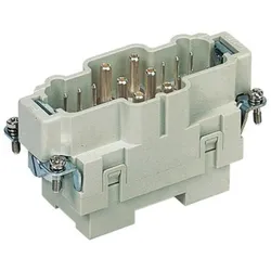 Harting Kontakteinsatz, Elektronikkabel + Stecker, Grau