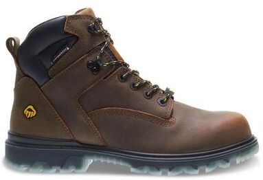 "Wolverine I-90 6"" Composite Toe - Mens 9 Brown Boot Medium"
