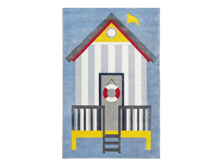 Esprit Kinderteppich Sea Castle, Mehrfarbig, Häuschen, rechteckig, 120x170 cm, Oeko-Tex® Standard 100, für Fußbodenheizung geeignet, in verschiedenen Größen erhältlich, pflegeleicht, strapazierfähig, Teppiche & Böden, Teppiche, Teppich Kinderzimmer