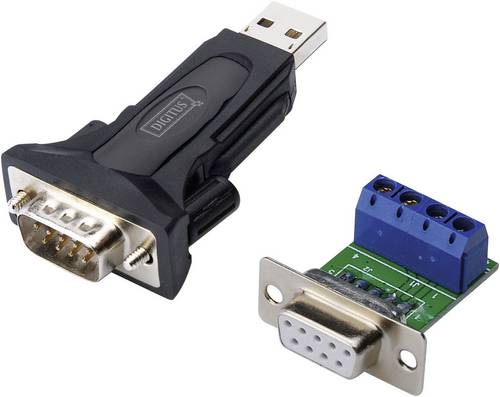 Digitus USB 2.0, Seriell Adapter [1x USB 2.0 Stecker A - 1x RS485-Stecker] DA-70157 0.80 m