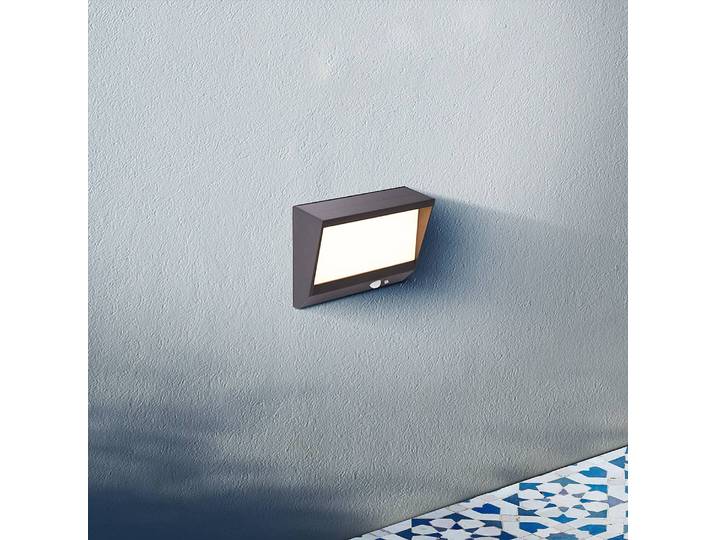 Applique murale LED Solar - Type B 19 x 14 x 8cm Noir