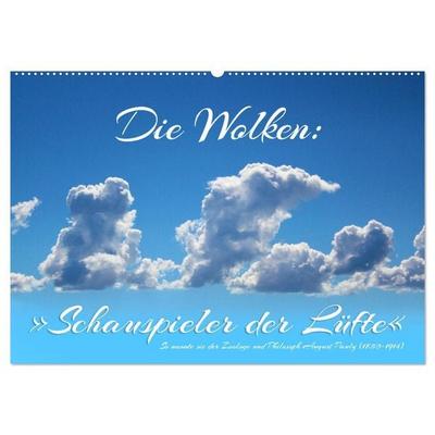 Die Wolken: 'Schauspieler der Lüfte' (Wandkalender 2026 DIN A2 quer), CALVENDO Monatskalender