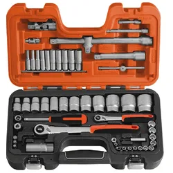 Bahco Steckschlüsselsatz 1/4" und 1/2" - SLine 56tlg. - S560