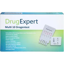Drugexpert 10 Drogentest: 10 Parameter 1 ST
