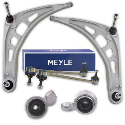 Atec 2x Querlenker +Hydrolager +MEYLE Koppelstangen vorne [Hersteller-Nr. 40580939] für BMW