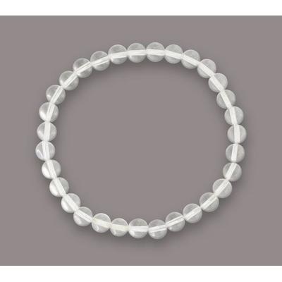 Bergkristall Edelsteinarmband 6mm, J749-05