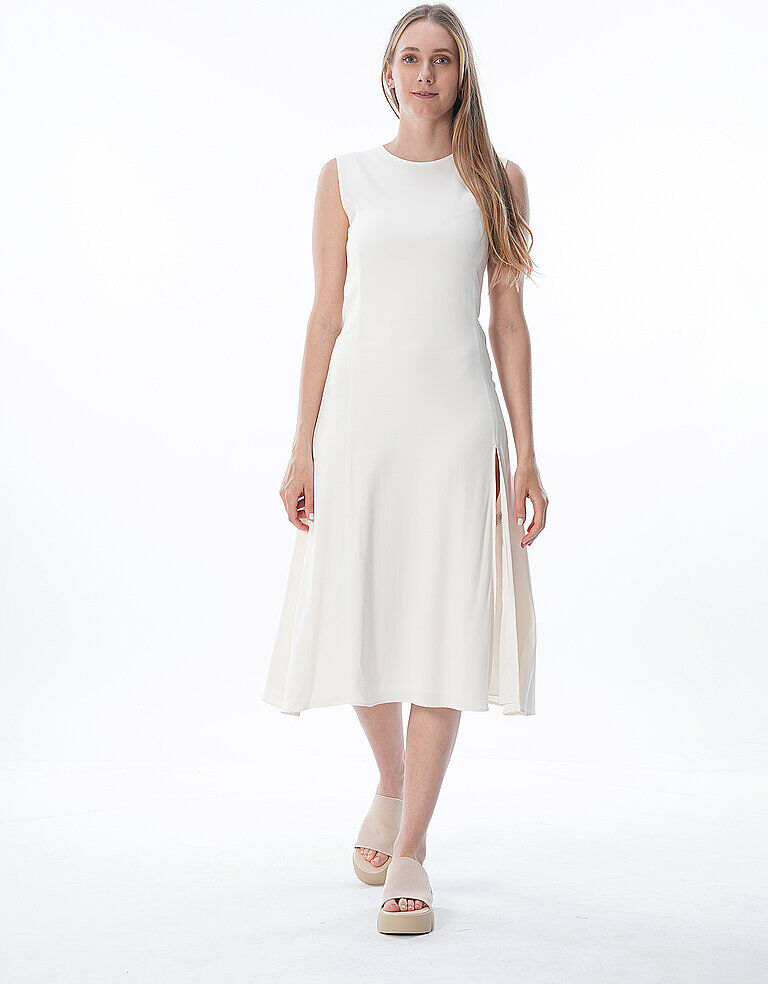 OFFICINE GENERALE Midikleid SILOE weiss   M M