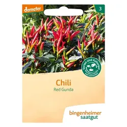 Bingenheimer Saatgut Chili Red Gunda demeter