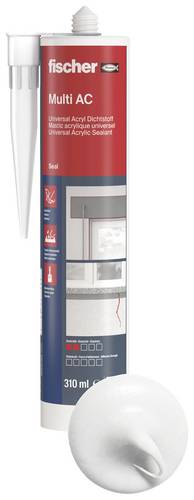 Fischer DA Acryl Herstellerfarbe Weiß 053110 310ml