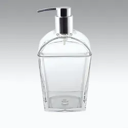 Koh-i-Noor Wandseifenspender Polykarbonat für Tubina, Fusion und Reka, K657, Transparent K657