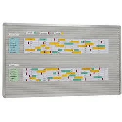 EICHNER Einstecktafel »Visiplan« 100 x 58 cm (31 Schienen)