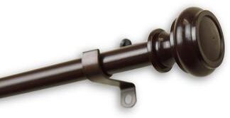 InStyleDesign Pottery Adjustable Curtain Rod 7/16-Inch