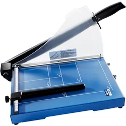 Hebelschneider A4, Metall, blau