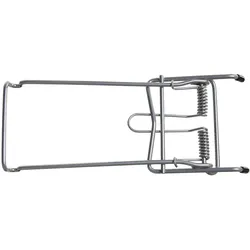 Steco Federklappe Clip-On silber