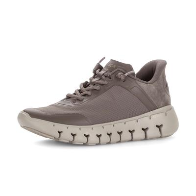 Sneaker GABOR "Sneaker low", Damen, Gr. 38, beige, Schuhe Sneaker