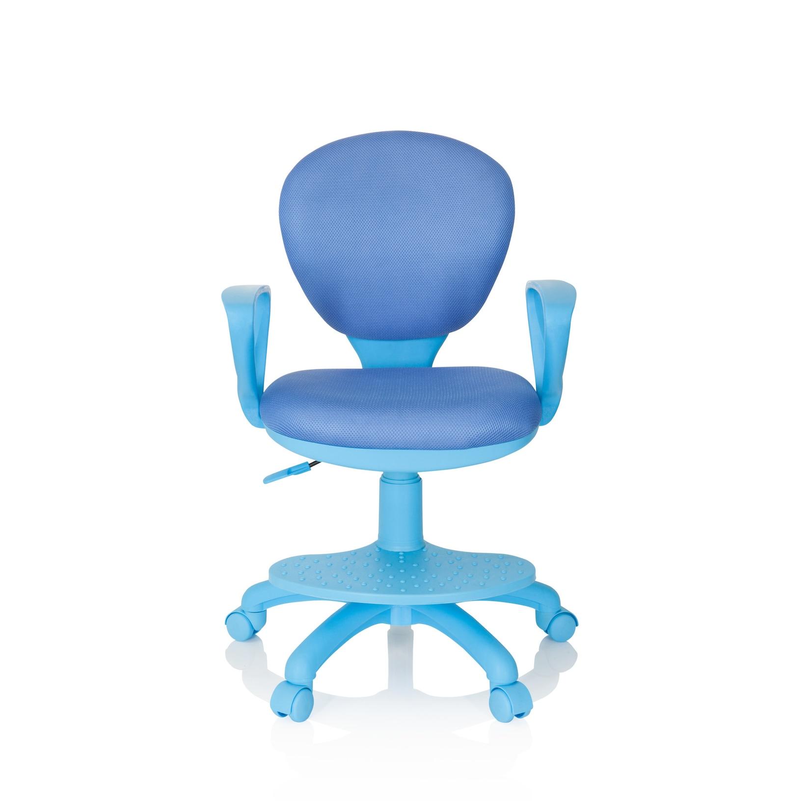 hjh OFFICE Kinderdrehstuhl KID COLOUR Stoff mit Armlehnen