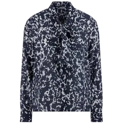 Schluppen-Bluse BASLER blau, 38