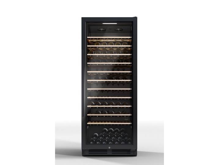 La Sommelière Weinkühlschrank ECELLAR.BI150, für 149 Standardflaschen á 0,75l,voll-vernetzter Weinklimaschrank, VINOTAG-APP