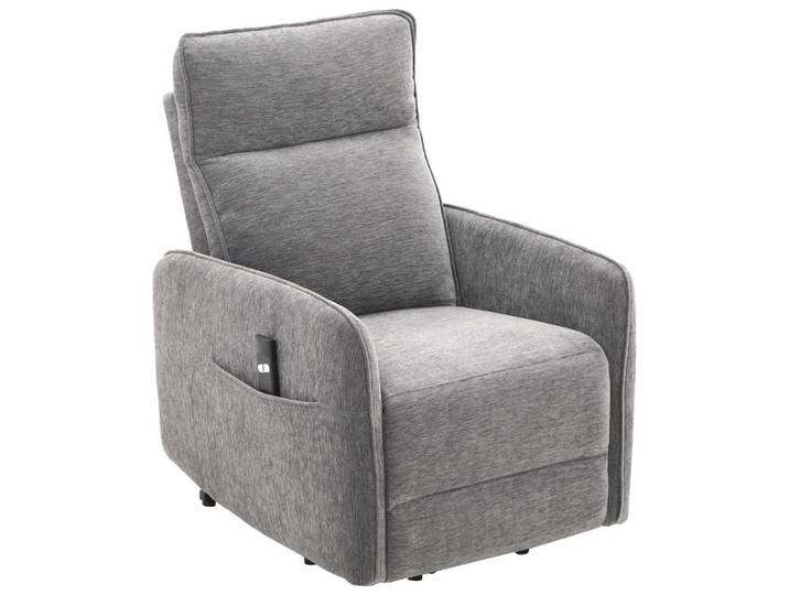 Carryhome Relaxsessel, Grau, Metall, 74x101x92 cm, Relaxfunktion, Aufstehhilfe, Wohnzimmer, Sessel, Relaxsessel
