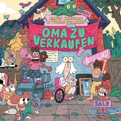 Oma zu verkaufen, Gebundene Ausgabe von Martin Baltscheit, Kibitz Verlag, 978-3-948690-28-1