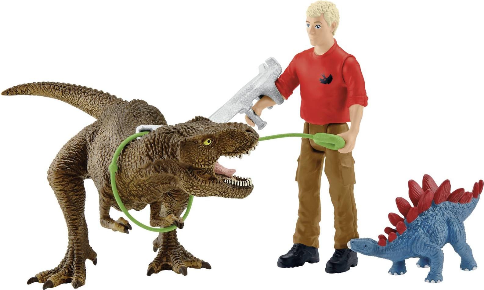 Schleich Dinosaurussen 41465 Tyrannosaurus Rex aanval